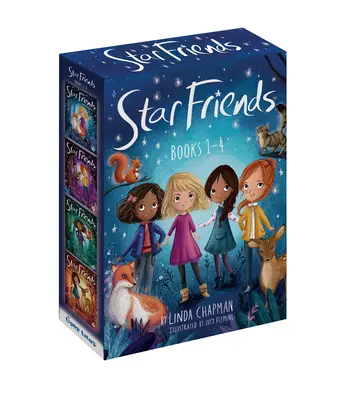 Star Friends Boxed Set, Books 1-4: Zrkadlová mágia; Pasca na želania; Tajné kúzlo; Temné triky - Star Friends Boxed Set, Books 1-4: Mirror Magic; Wish Trap; Secret Spell; Dark Tricks