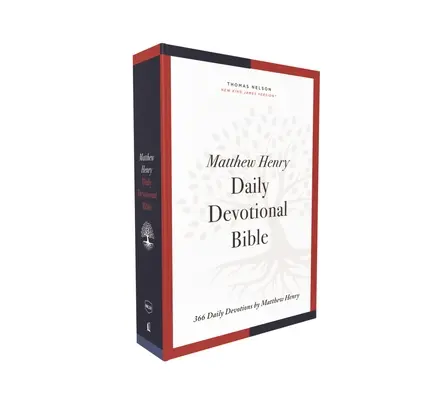 Nkjv, Matthew Henry Daily Devotional Bible, Paperback, Red Letter, Comfort Print: Matthew Henry, 366 denných pobožností - Nkjv, Matthew Henry Daily Devotional Bible, Paperback, Red Letter, Comfort Print: 366 Daily Devotions by Matthew Henry