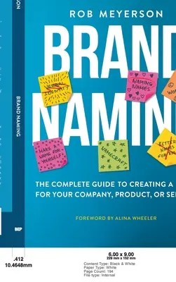 Pomenovanie značky: Úplný sprievodca vytvorením názvu pre vašu spoločnosť, výrobok alebo službu - Brand Naming: The Complete Guide to Creating a Name for Your Company, Product, or Service