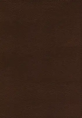 Esv, Thompson Chain-Reference Bible, Leathersoft, Brown, Red Letter, Thumb Indexed