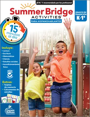 Letné aktivity premostenia Španielčina K-1, ročníky K - 1 - Summer Bridge Activities Spanish K-1, Grades K - 1