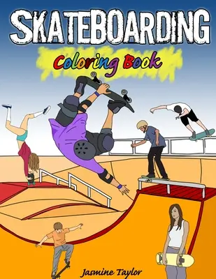Skateboardové maľovanky - Skateboarding Coloring Book