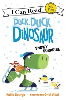 Kačica, káčer, dinosaurus: Snehové prekvapenie - Duck, Duck, Dinosaur: Snowy Surprise