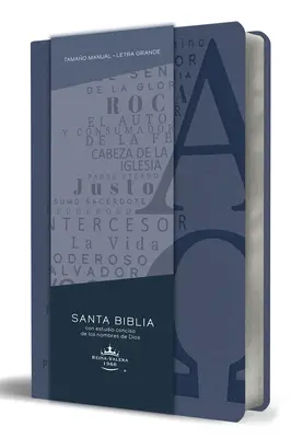 Biblia Rvr 1960 Letra Grande Tamao Manual, Simil Piel Azul Celeste Con Nombres de Dios / Španielska Biblia Rvr 1960 Handy Size Large Print Leathersoft So - Biblia Rvr 1960 Letra Grande Tamao Manual, Simil Piel Azul Celeste Con Nombres de Dios / Spanish Bible Rvr 1960 Handy Size Large Print Leathersoft So