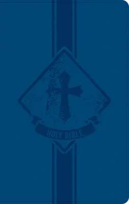 Biblia KJV pre deti, tenké vydanie, námorná farba s koženým povrchom - KJV Kids Bible, Thinline Edition, Navy Leathertouch