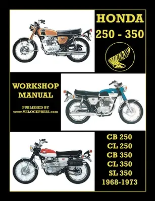 Honda Cb250, Cl250, Cb350, Cl350 a SL 350 1968 až 1973 Dielenská príručka - Honda Cb250, Cl250, Cb350, Cl350 & SL 350 1968 to 1973 Workshop Manual
