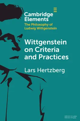 Wittgenstein o kritériách a praxi - Wittgenstein on Criteria and Practices