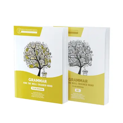 Žltý balík pre opakovane kupujúcich: Žltý balík: obsahuje gramatiku pre trénovanú myseľ Žltý pracovný zošit a kľúč - Yellow Bundle for the Repeat Buyer: Includes Grammar for the Well-Trained Mind Yellow Workbook and Key