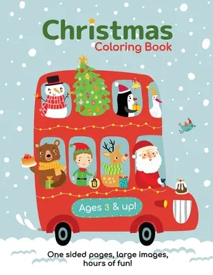 Vianočné maľovanky pre deti vo veku 3-6 rokov! - Christmas Coloring Book for Kids Ages 3-6!