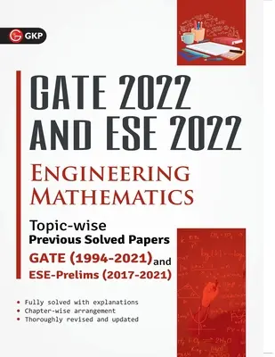 GATE 2022 & ESE Prelim 2022 - Engineering Mathematics - Topic-wise Previous Solved Papers (Predchádzajúce riešené dokumenty) - GATE 2022 & ESE Prelim 2022 - Engineering Mathematics - Topic-wise Previous Solved Papers