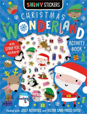 Lesklé nálepky Vianočná krajina zázrakov - Shiny Stickers Christmas Wonderland