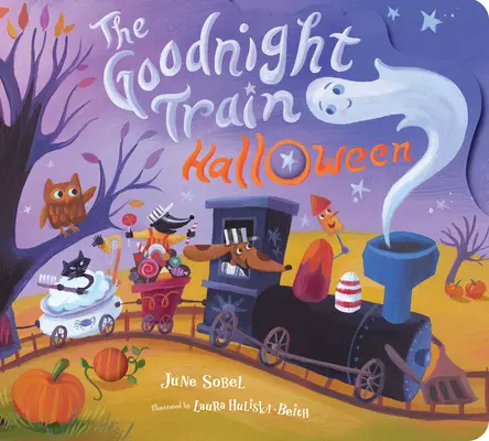 Halloweenská nástenka s vlakom na dobrú noc: Halloweenska kniha pre deti - Goodnight Train Halloween Board Book: A Halloween Book for Kids