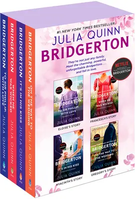 Bridgerton Boxed Set 5-8: Sirovi Phillipovi s láskou / Keď bol zlý / Je to v jeho bozku / Na ceste na svadbu - Bridgerton Boxed Set 5-8: To Sir Phillip, with Love / When He Was Wicked / It's in His Kiss / On the Way to the Wedding