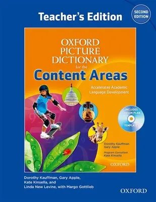 Oxford Picture Dictionary for the Content Areas Teacher's Edition with Lesson Plan CD Pack [With CDROM] (Oxfordský obrázkový slovník pre obsahové oblasti pre učiteľov) - Oxford Picture Dictionary for the Content Areas Teacher's Edition with Lesson Plan CD Pack [With CDROM]
