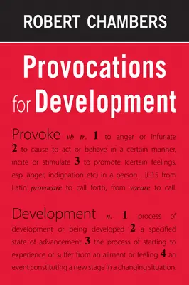 Provokácie pre rozvoj - Provocations for Development