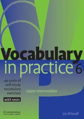 Slovná zásoba v praxi: 40 jednotiek cvičení na samoštúdium slovnej zásoby s testami - Vocabulary in Practice: 40 Units of Self-Study Vocabulary Exercises with Tests