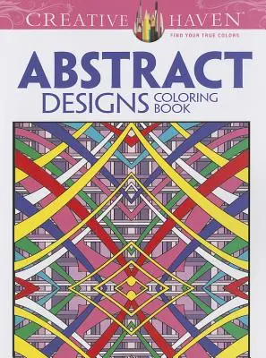 Kniha na vyfarbovanie abstraktných vzorov - Abstract Designs Coloring Book