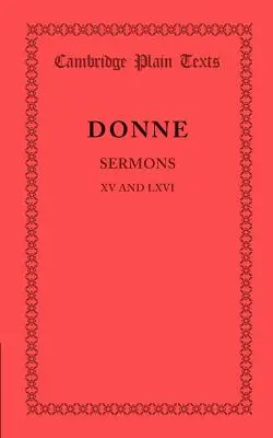 Kázne XV a LXVI - Sermons XV and LXVI