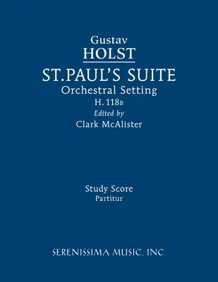 Pavla, H.118b: H 118, partitúra: štúdia - St. Paul's Suite, H.118b: Study score