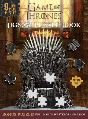 Hra o tróny puzzle kniha - Game of Thrones Jigsaw Puzzle Book
