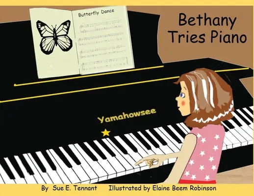 Bethany skúša klavír - Bethany Tries Piano