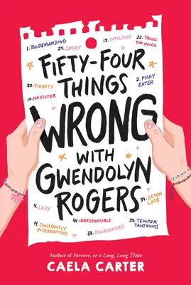 Päťdesiatštyri vecí, ktoré sú s Gwendolyn Rogersovou zlé - Fifty-Four Things Wrong with Gwendolyn Rogers