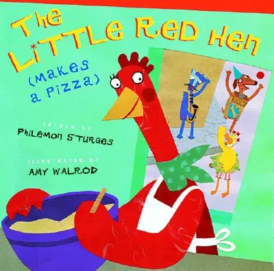 Červená sliepočka (robí pizzu) - The Little Red Hen (Makes a Pizza)