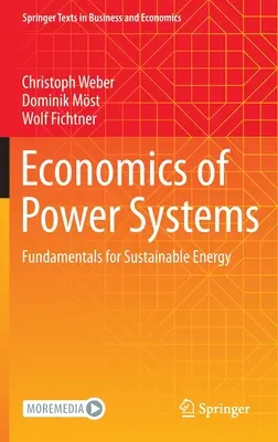 Ekonomika energetických systémov: Základy udržateľnej energie - Economics of Power Systems: Fundamentals for Sustainable Energy