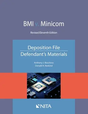 BMI V. Minicom, spis s výpoveďami, materiály žalovaného - BMI V. Minicom, Deposition File, Defendant's Materials