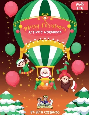 Vianočný pracovný zošit s aktivitami pre deti - Christmas Activity Workbook for Kids
