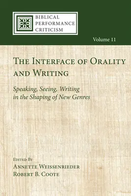 Rozhranie ústneho prejavu a písma - The Interface of Orality and Writing