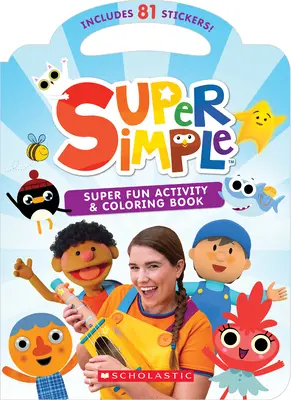 Super zábavné aktivity a vymaľovánky (Super jednoduché knihy aktivít) - Super Fun Activity and Coloring Book (Super Simple Activity Books)