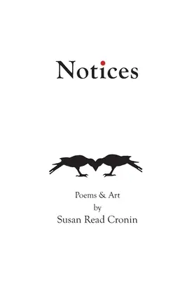 Oznámenia: Básne a umenie Susan Read Cronin - Notices: Poems & Art by Susan Read Cronin