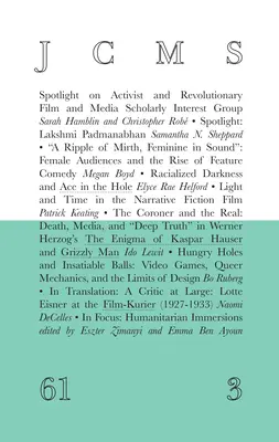 Journal of Cinema and Media Studies, roč. 61, č. 3 - Journal of Cinema and Media Studies, Vol. 61, No. 3