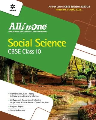 CBSE All In One Social Science Class 10 2022-23 Edition (Podľa najnovších učebných osnov CBSE vydaných 21. apríla 2022) - CBSE All In One Social Science Class 10 2022-23 Edition (As per latest CBSE Syllabus issued on 21 April 2022)