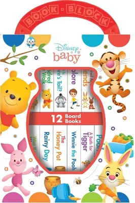 Disney Baby: 12 doskových kníh: Disney: 12 stolových kníh - Disney Baby: 12 Board Books: 12 Board Books