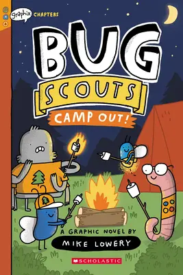Tábor vonku! Tábor: Kniha z edície Graphix Chapters (Skauti chrobákov #2) - Camp Out!: A Graphix Chapters Book (Bug Scouts #2)