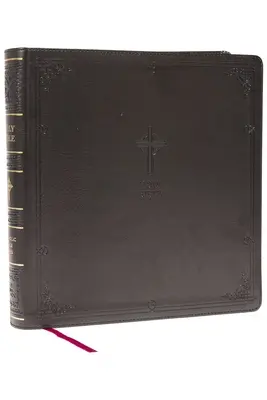 Nabre XL, katolícke vydanie, Leathersoft, čierna, Comfort Print: Svätá Biblia, čierna farba, čierna farba, čierna farba, čierna farba. - Nabre XL, Catholic Edition, Leathersoft, Black, Comfort Print: Holy Bible