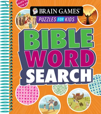 Hlavolamy pre deti - Hľadanie slov v Biblii (od 5 do 10 rokov) - Brain Games Puzzles for Kids - Bible Word Search (Ages 5 to 10)