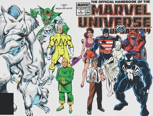 Oficiálna príručka marvelovského vesmíru: Aktualizácia '89 Omnibus - Official Handbook of the Marvel Universe: Update '89 Omnibus
