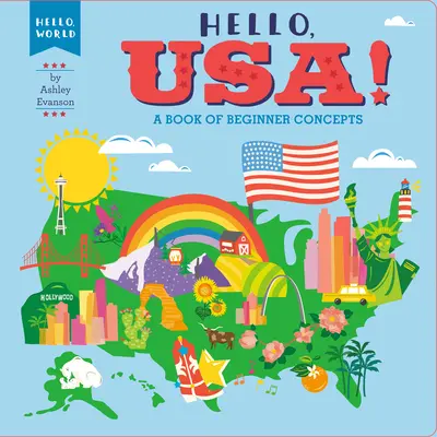 Hello, Usa!: Kniha pojmov pre začiatočníkov - Hello, Usa!: A Book of Beginner Concepts