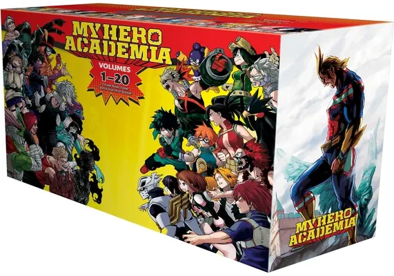 My Hero Academia Box Set 1: obsahuje zväzky 1-20 s prémiovým balíčkom - My Hero Academia Box Set 1: Includes Volumes 1-20 with Premium