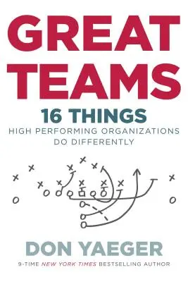 Skvelé tímy: 16 vecí, ktoré vysoko výkonné organizácie robia inak - Great Teams: 16 Things High Performing Organizations Do Differently