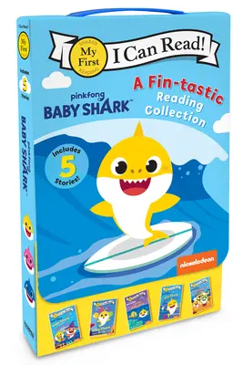 Baby Shark (Žralok detský): Ako sa má dieťa správať? A Fin-Tastic Reading Collection: A Fin-Tastic Reading Collection: Žraločie bábätko a balóniky, Žraločie bábätko a čarovná palička, Žraločia víla Zubnička, Malá stratená rybka - Baby Shark: A Fin-Tastic Reading Collection: Baby Shark and the Balloons, Baby Shark and the Magic Wand, the Shark Tooth Fairy, Little Fish Lost, the