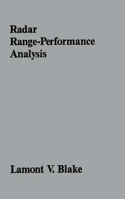 Analýza radarového dosahu - Radar Range-Performance Analysis