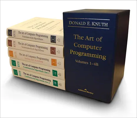 Umenie počítačového programovania, zväzky 1-4b, krabicová sada - Art of Computer Programming, The, Volumes 1-4b, Boxed Set