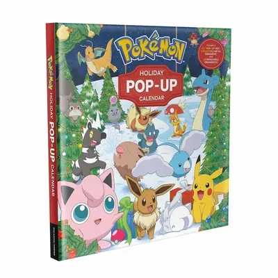 Pokmon Adventný prázdninový pop-up kalendár - Pokmon Advent Holiday Pop-Up Calendar