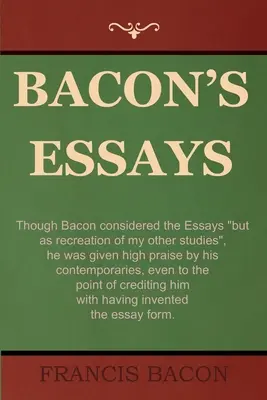 Baconove eseje - Bacon's Essays