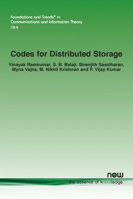Kódy pre distribuované úložisko - Codes for Distributed Storage