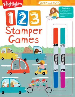 Najdôležitejšie Učíme sa a hráme 123 Stamper Games - Highlights Learn-And-Play 123 Stamper Games